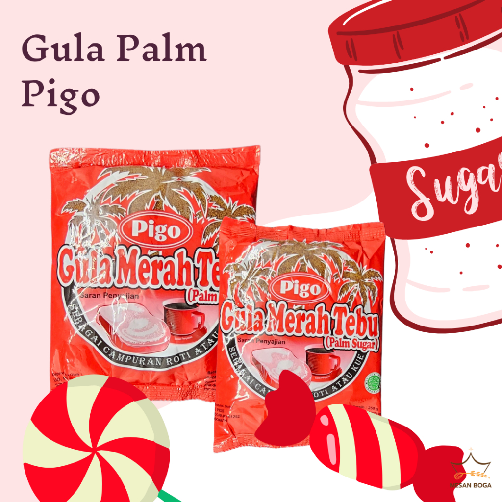 

Gula Palm Pigo / Palm Sugar PIGO 200 GR / 250 GR