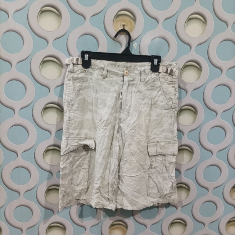 CELANA PENDEK CARGO PRIA SECOND FRESHUVE ORIGINAL SIZE 31 CZR007