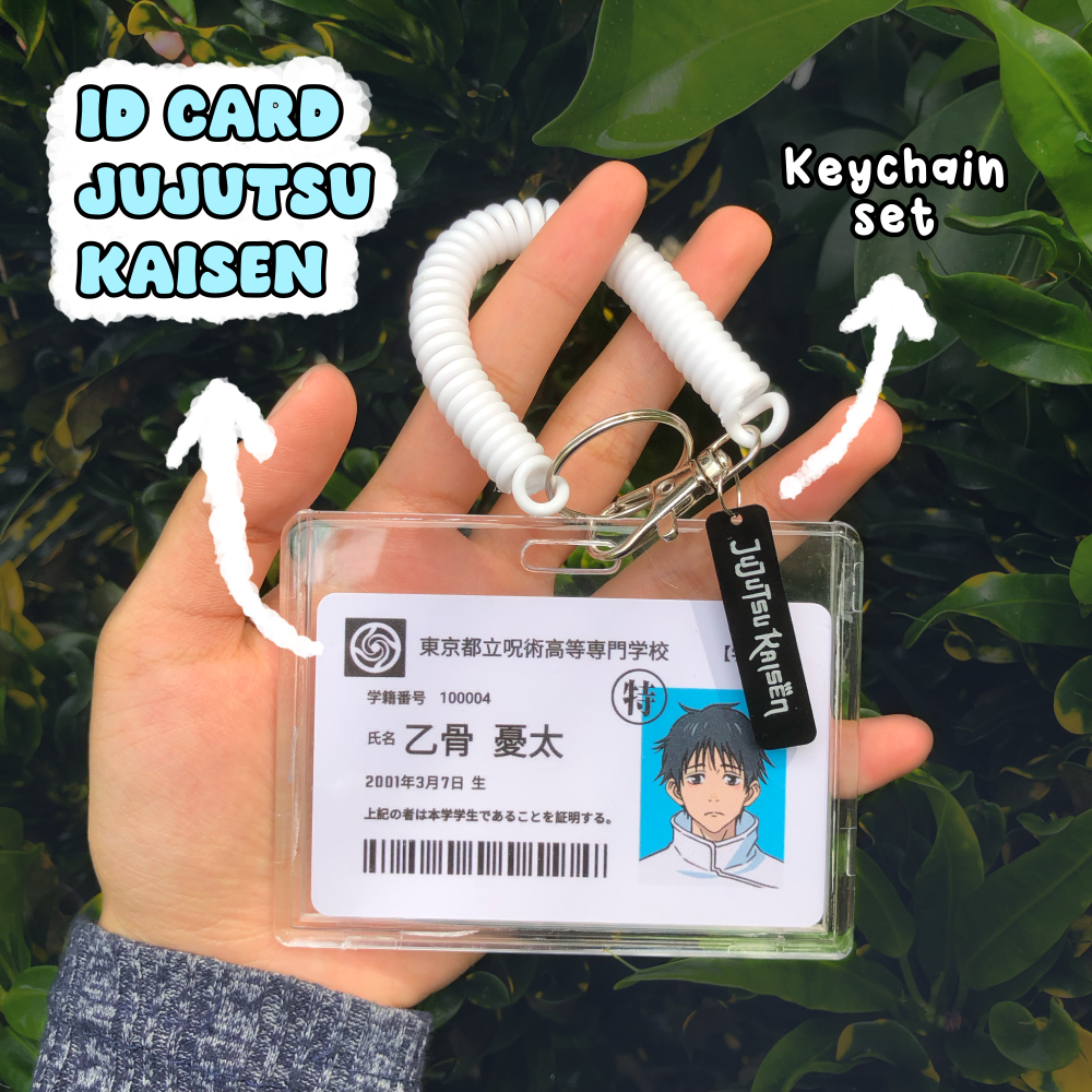 

ID Student Card Anime Jujutsu Kaisen