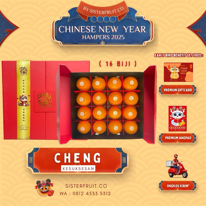 

hampers imlek jeruk manis wogam chinese new year ready makassar bisa lgsg kirim