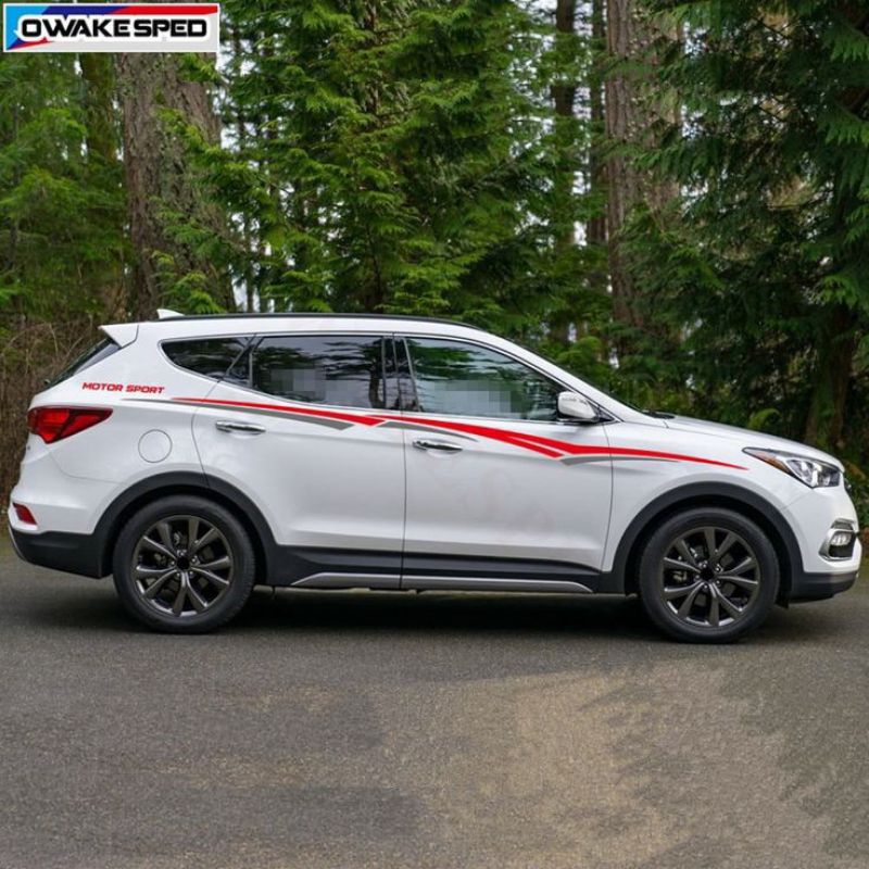 Sticker mobil hyundai santafe sticker list mobil hyundai santafe moto sport stiker mobil santafe