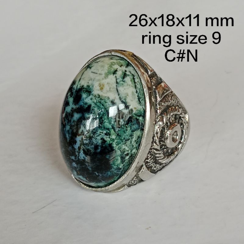 batu natural bacan Doko blue elektrik