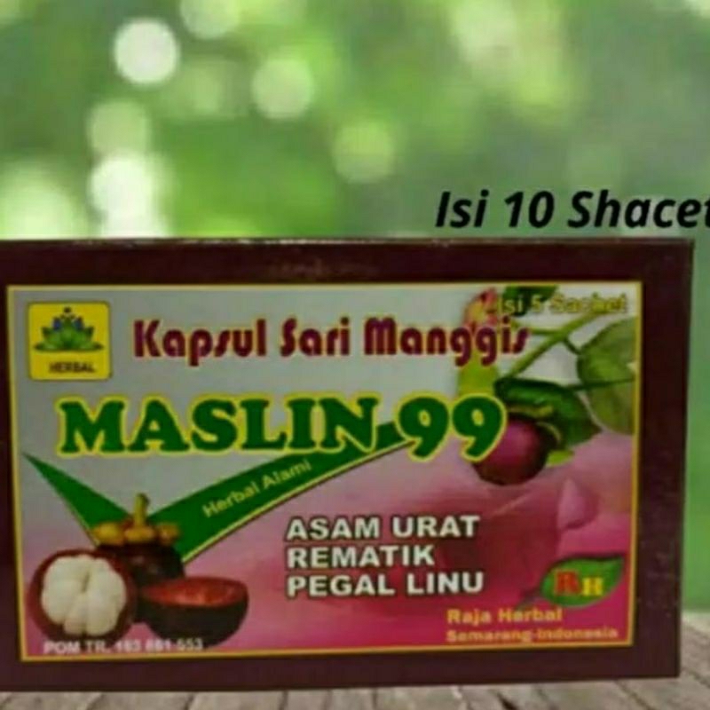 

Raja Herbal Kapsul Sari Manggis Maslin 99