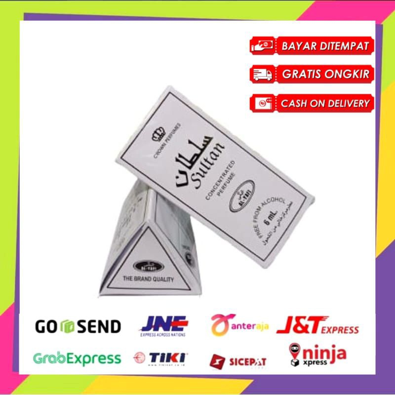 Parfum SULTAN 6ml - Minyak wangi arab non alkohol
