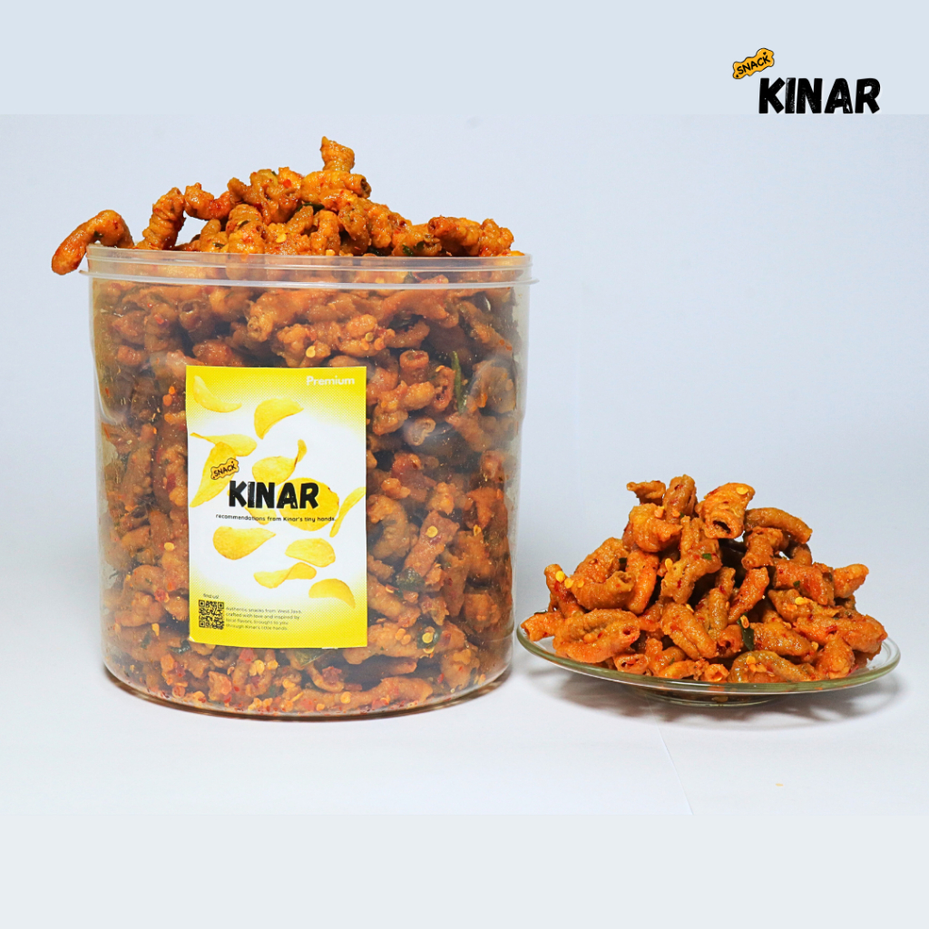 

[TOPLES] Usus Crispy Premium - 1,3KG/500GRAM Renyahnya Beda, Rasanya Juara!