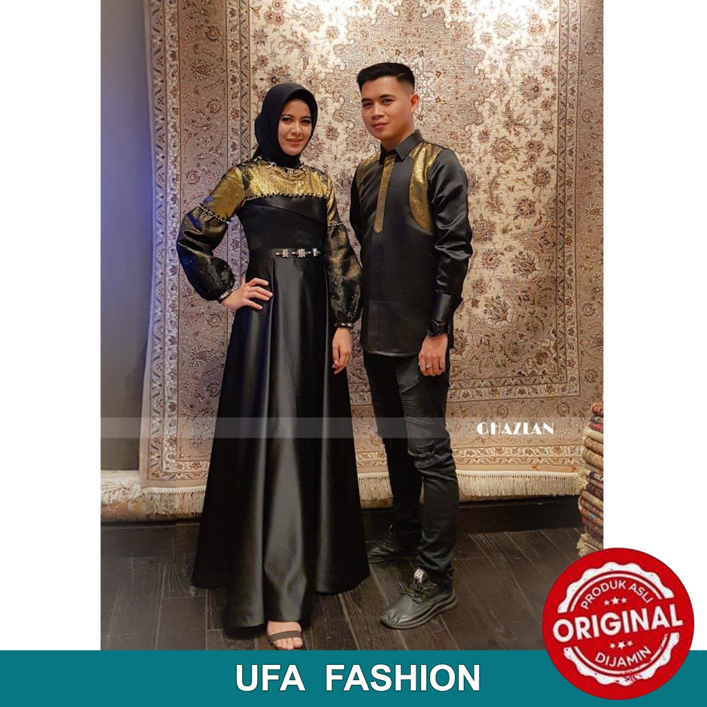 GHAZLAN MANIKA COUPLE, Baju kondangan couple, Baju sarimbit lebaran mewah, PO 2-3 minggu
