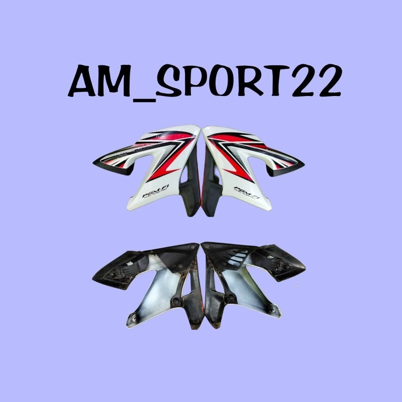 sayap tangki cover tangki cb 150 r old putih merah