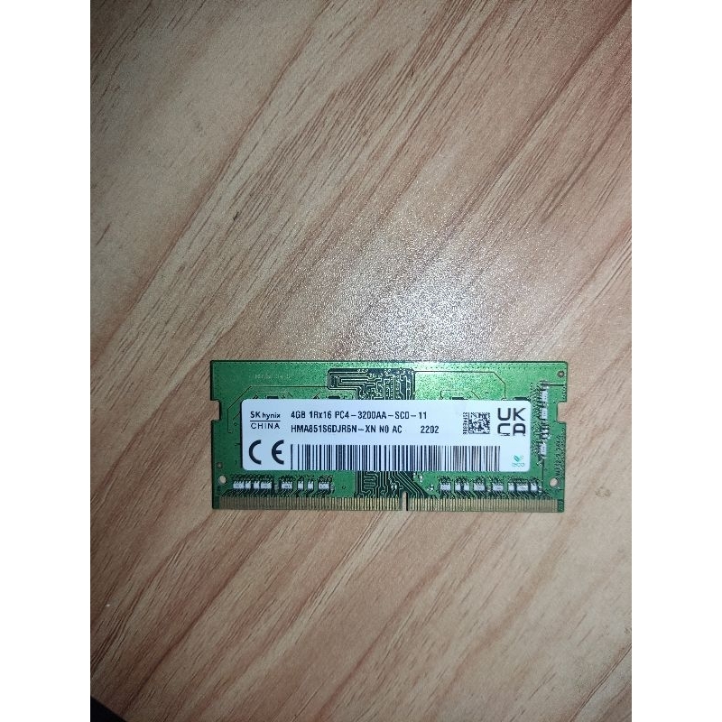 RAM Laptop SK Hynix 4 GB DDR4-3200Mhz SODIMM