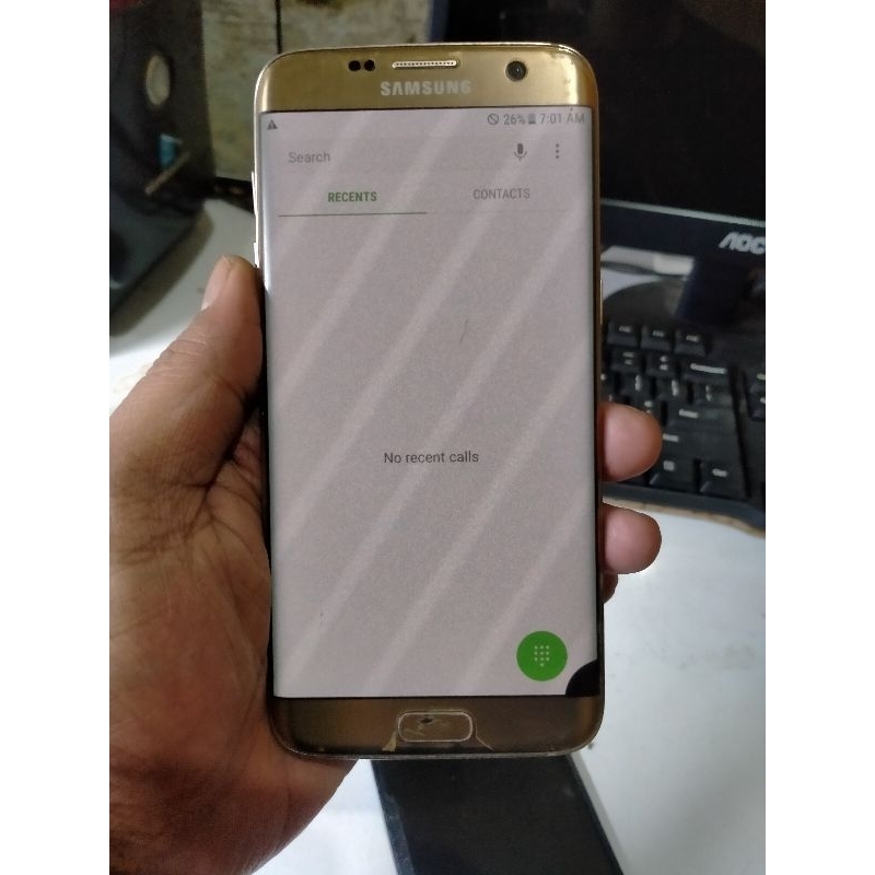 Lcd Samsung S7 Edge ORI copotan