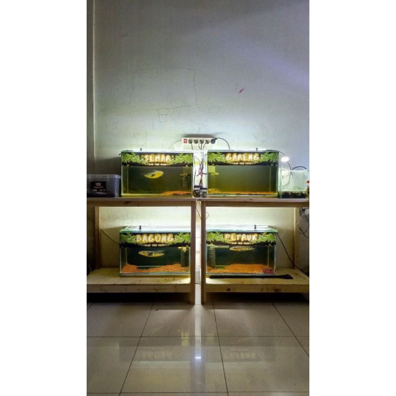 meja aquarium 80x40x70cm jatibelanda