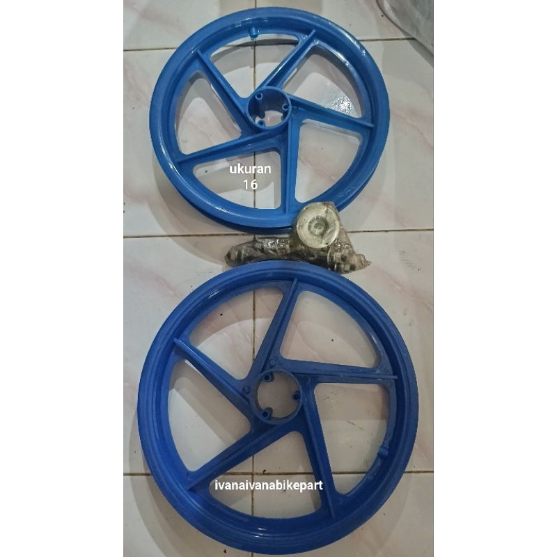 VELG BINTANG PLASTIK BMX UKURAN 16