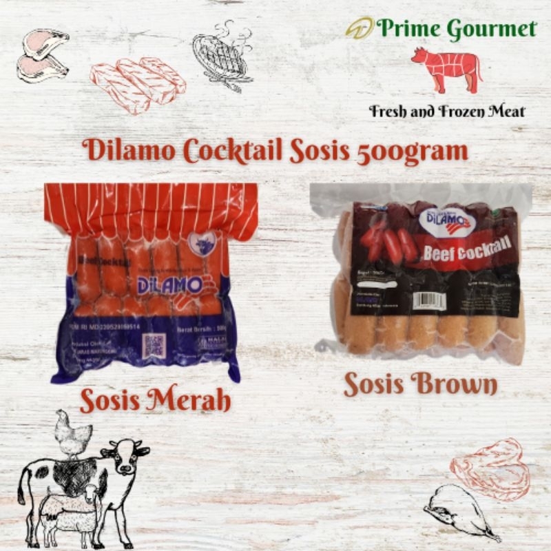 

Dilamo Cocktail Sosis 500gram