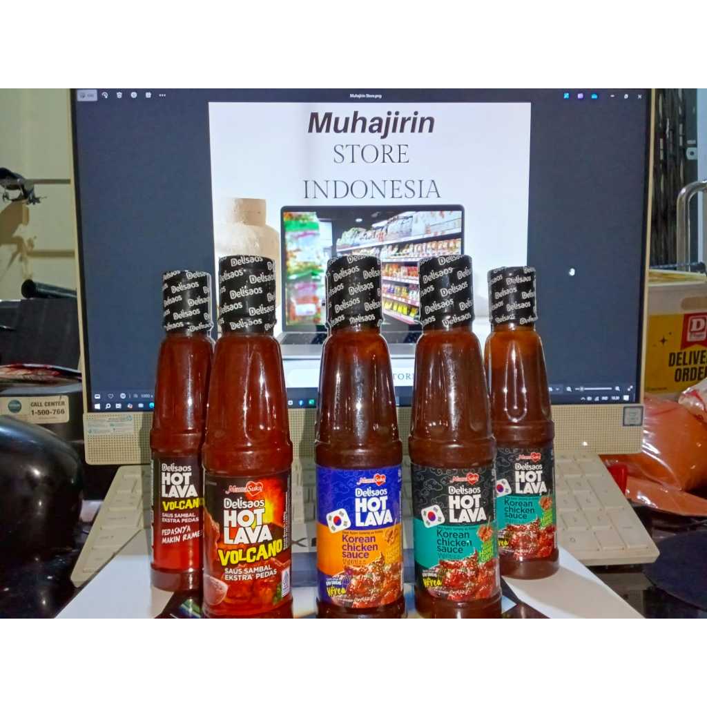 

Delisaos Hot Lava Ala Korean Botol 160g