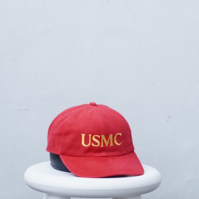 Vintage USMC logo dad hat