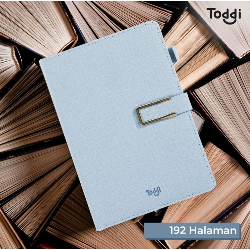 

Buku Jurnal Hardcover Notebook Diary 72GSM 192 Halaman Grid - JSK25 - Baby Blue