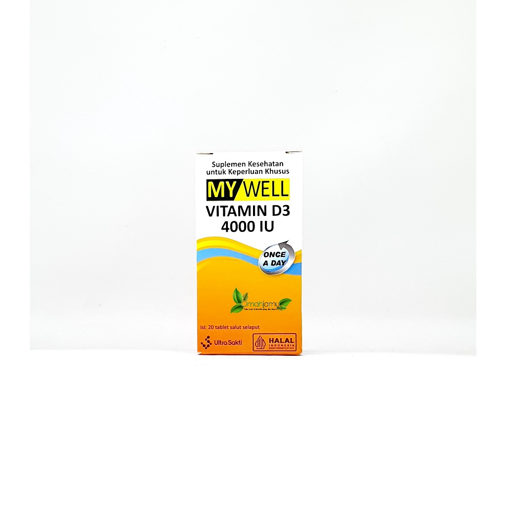 MYWELL VITAMIN D3 4000 IU