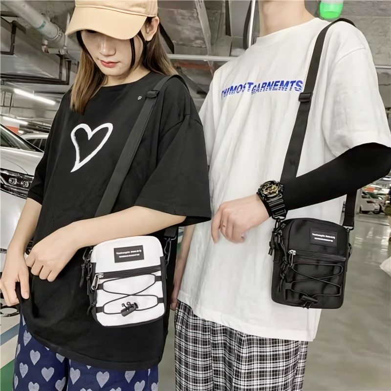 Tas Selempang Slimbag Pouchy Korea | Tas Selempang Pria | Tas Korea Terbaru