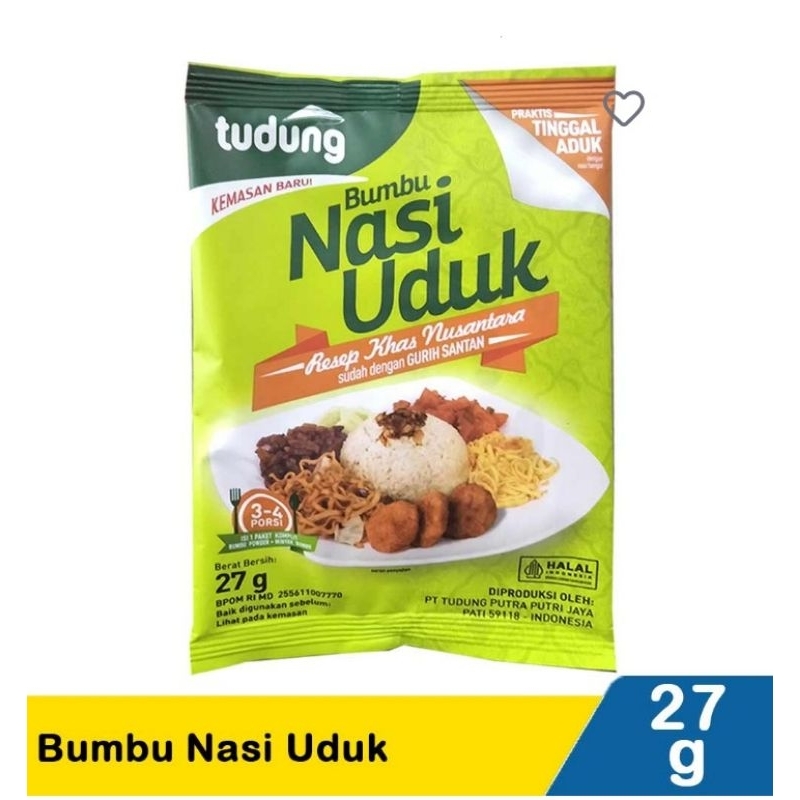 

Tudung Bumbu Nasi Uduk 27G