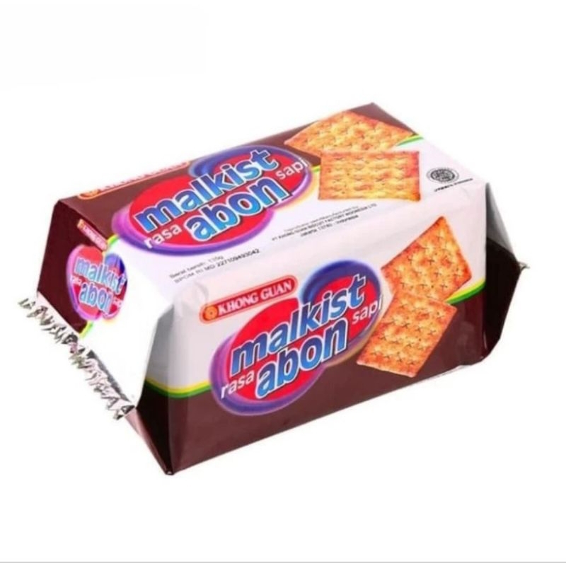 

MALKIST Biskuit Abon Sapi Panggang 135Gr