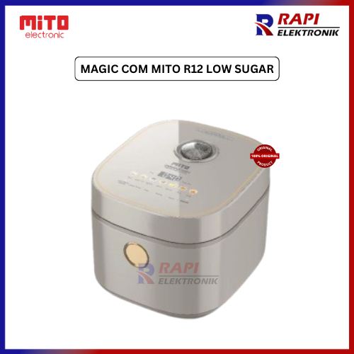 MAGIC COM MITO R12 / MITO Digital Rice Cooker 1.2 Liter R12 -Rice Cooker Low Sugar