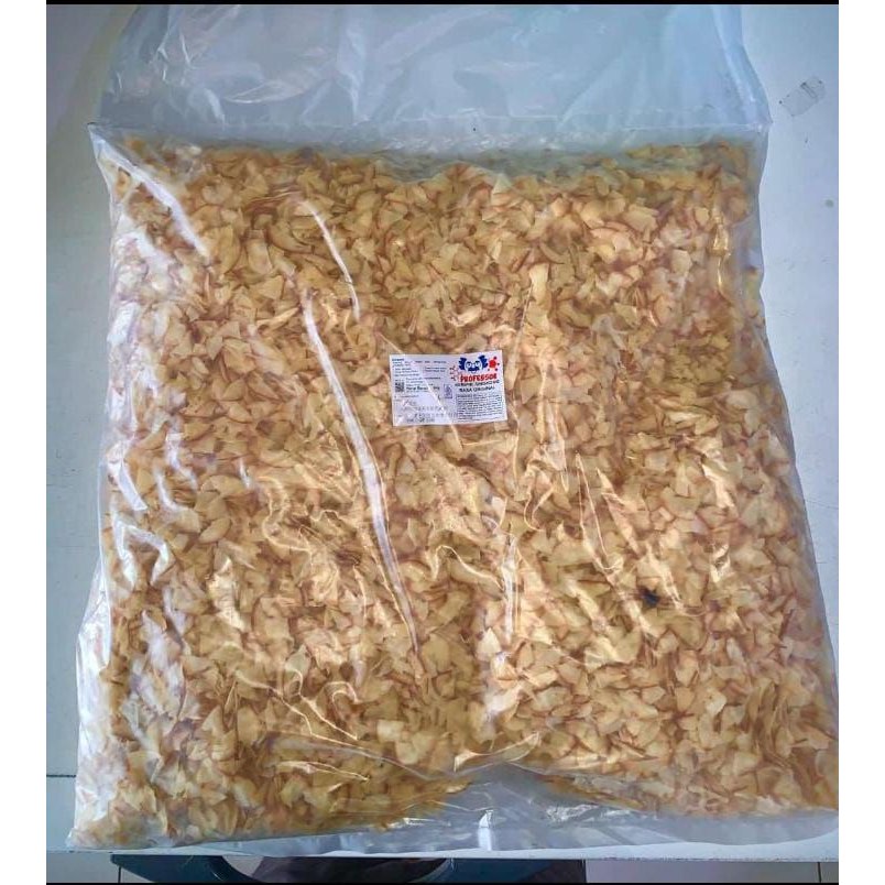 

Keripik patahan kusuka ballan isi 5 kg varian rasa balado keju dan original termurah