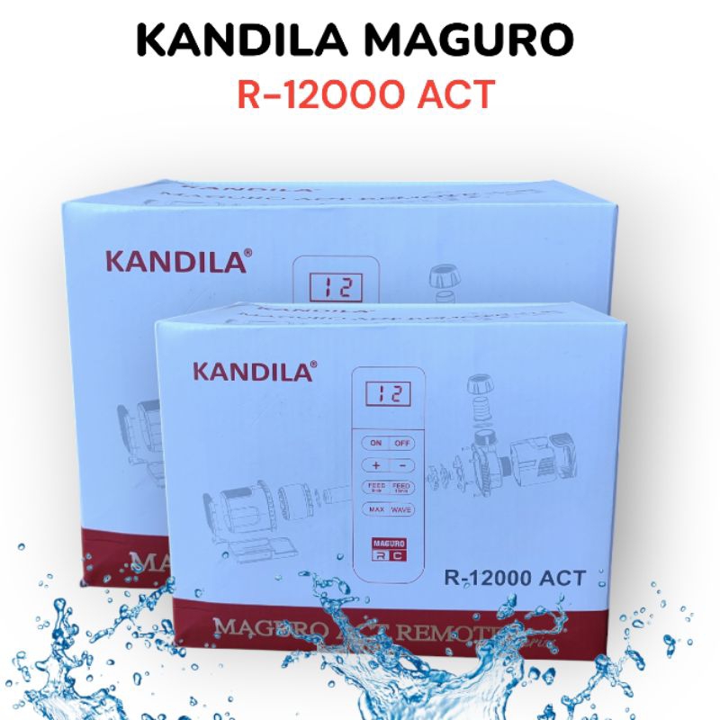KANDILA MAGURO ACT Remote series 12000 ACT/Pompa kolam aquarium hidroponik