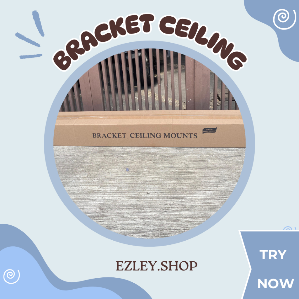 Bracket TV Ceiling / Bracket TV Gantung Kokoh/ Bracket TV Plafon Awet/ Ukuran 24 Inch / 32 Inch / 43