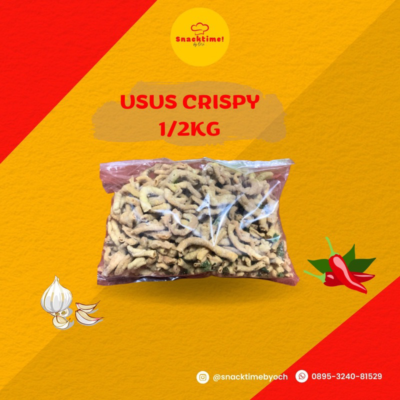 

USUS AYAM CRISPY 1/2KG