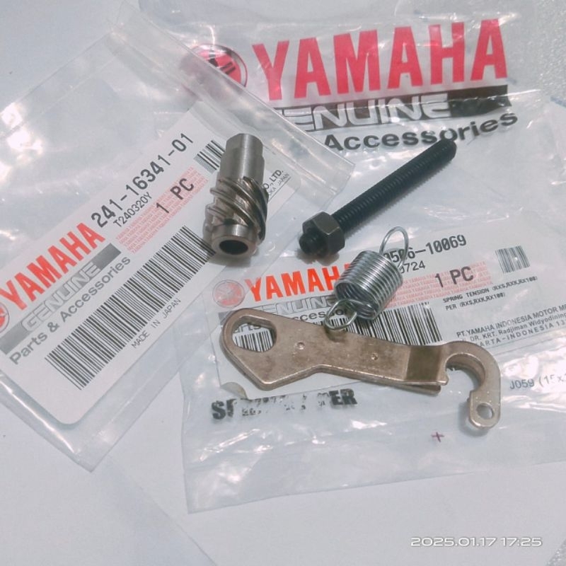 Stut kopling rx king panjang komplit 1set