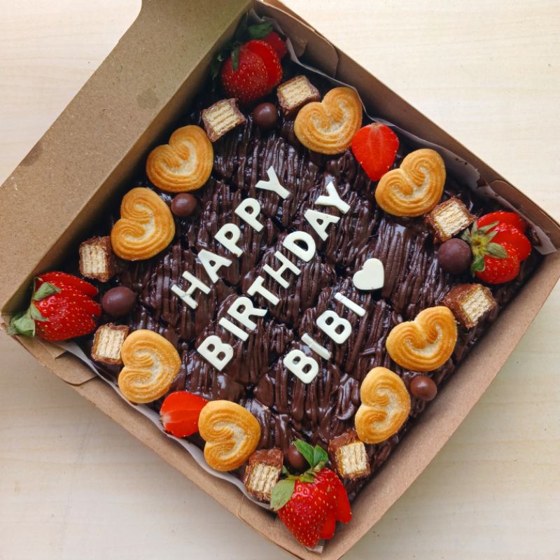 

NOB Fudgy Brownies 20x20cm 25 pcs