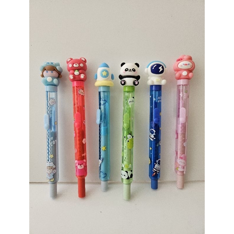 

Penghapus Cetek Eraser Pensil Lucu Karakter Warna Warni