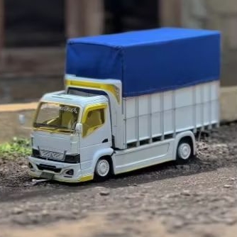 PROMO MURAH MINIATUR TRUK OLENG   TERPAL KOTAK BONUS TERPAL SGITIGA FULL VARIASI BONUS TERPAL TERLAR