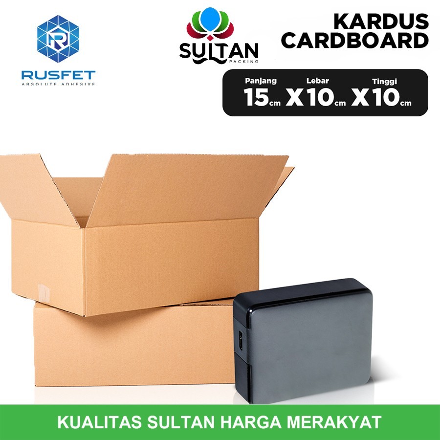 

KARDUS PACKING KARTON BOX 15x10x10cm Dus Kotak Packaging Polos tebal KARDUS BESAR