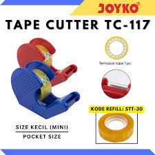 

Tape Dispenser Pemotong Pita Perekat Joyko TC-117
