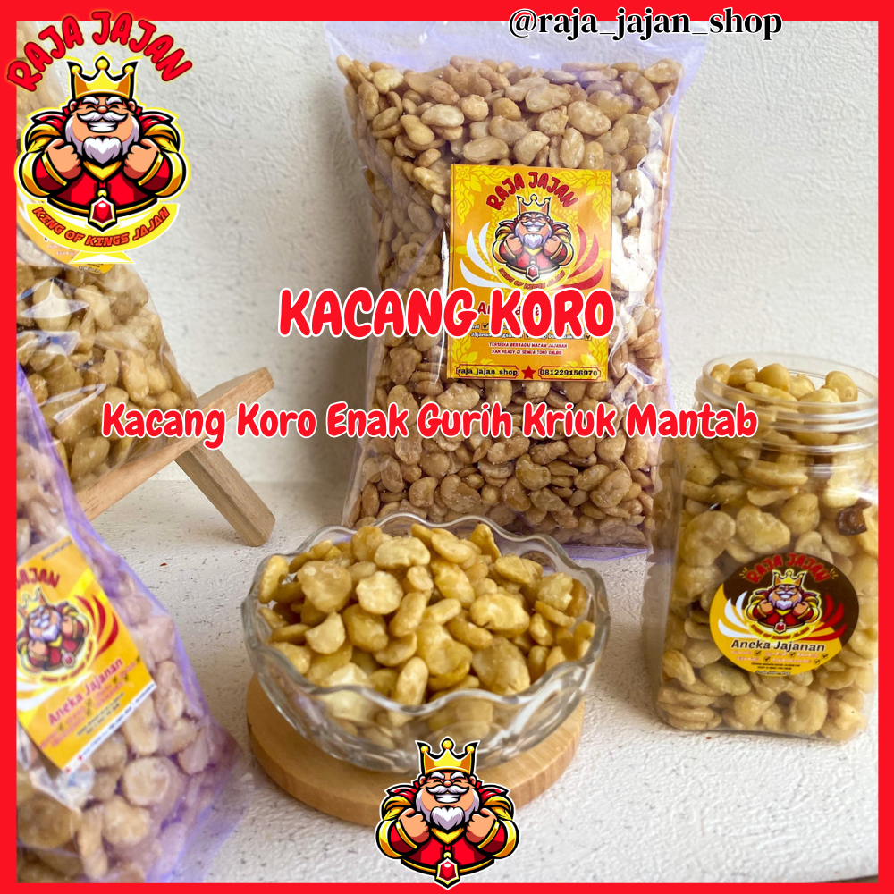 

Kacang Koro Goreng Premium - Gurih Renyah 250gr/500gr Cocok untuk Camilan