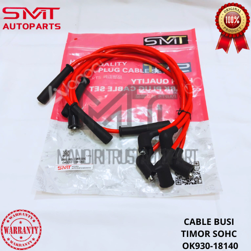 KABEL BUSI MOBIL TIMOR SOHC 1SET SMT ORIGINAL BERGARANSI OK930-18140