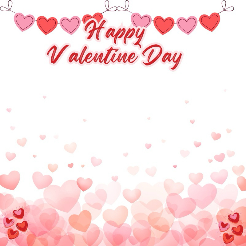 

alas packing kado valentine size 10x10cm isi 12lembar