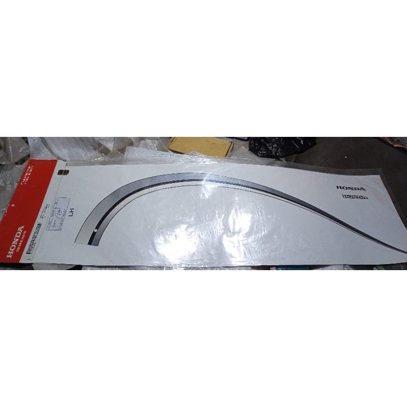 871x0 KYT 940 zcl original AHM Astra Honda motor stripe type violet white  Lstriping stiker box cove