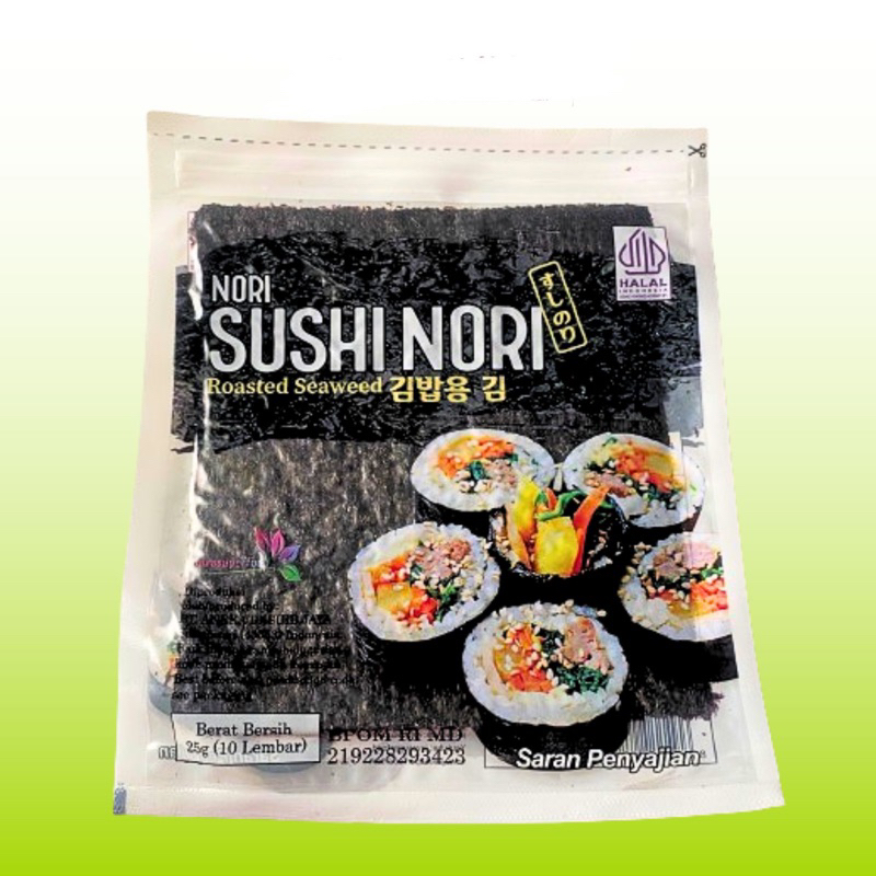 

Nori sushi nori/ Nori lembaran isi 10/ Nori roasted seaweed