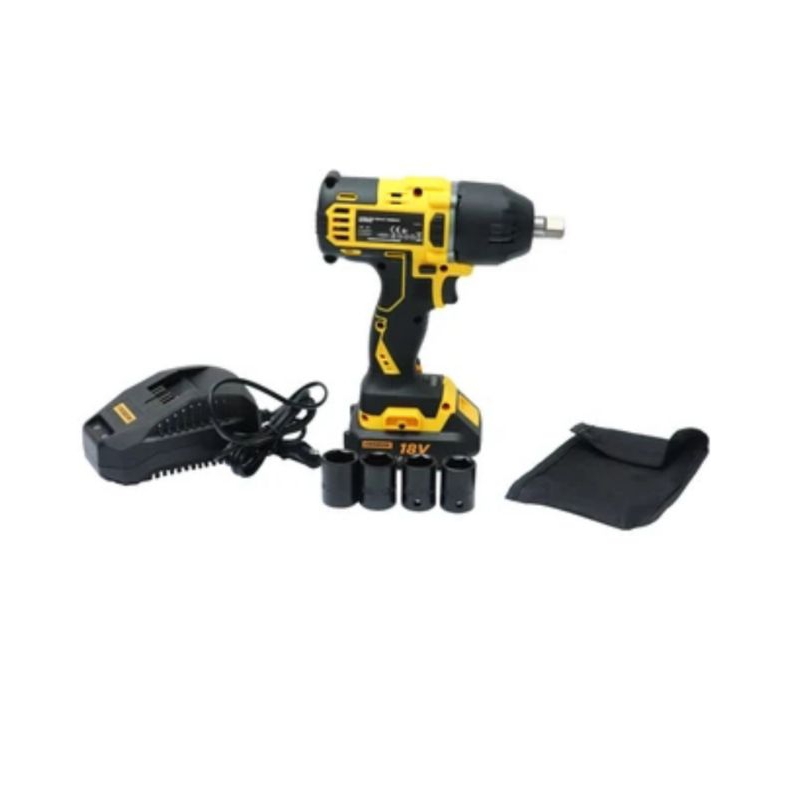 KRISBOW MESIN IMPACT WRENCH CORDLESS 18 V IRCIWB18