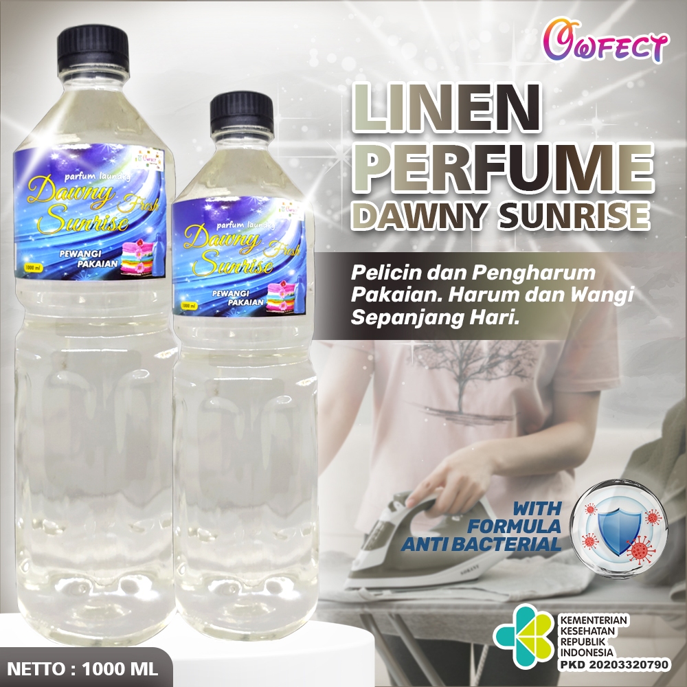 OWFECT Parfum Laundry D SUNRISE FRESH/Pewangi Pakaian laundry kemasan 1000ml