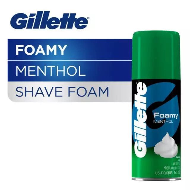 GILLETTE Shaving Foam Mentol 175 gr