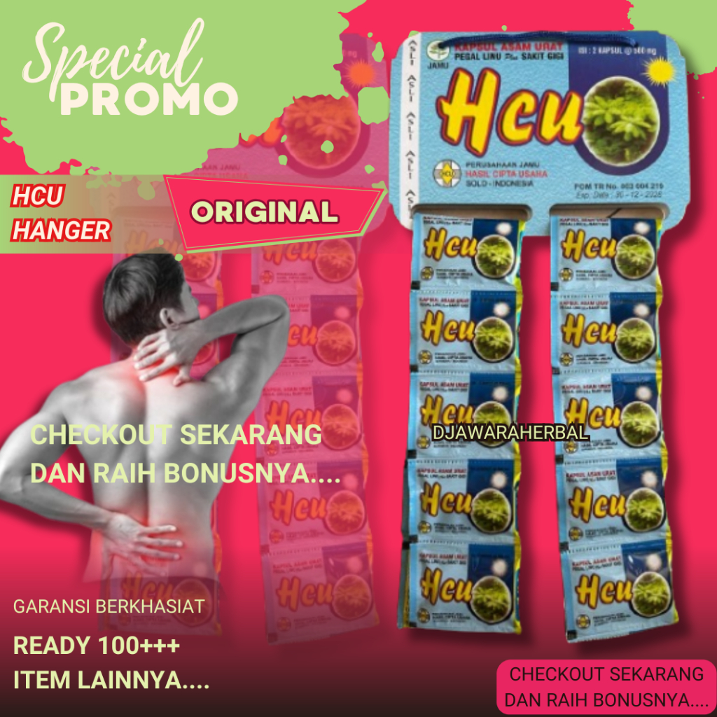 HCU KAPSUL 100% ORIGINAL