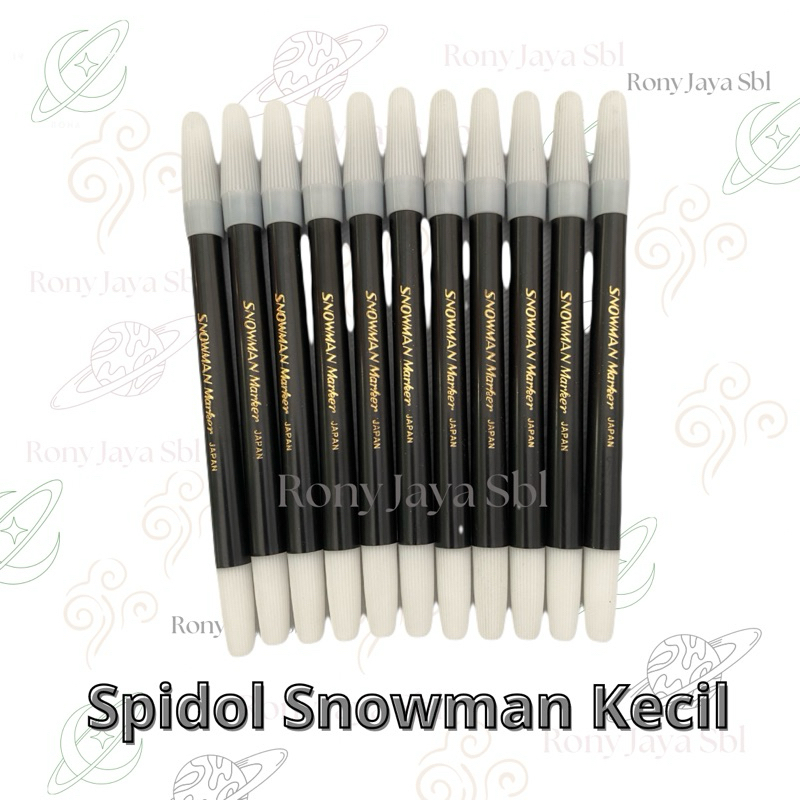 

RJ-Spidol Snowman Kecil Hitam (1pcs)
