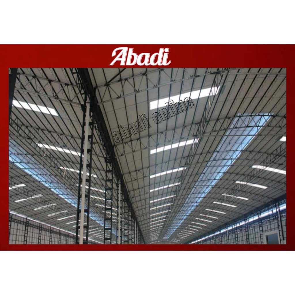 Atap UPVC ROOFFMAXX / Atap Spandek / Trimdeck / SingleLayer-AREA SEMARANG