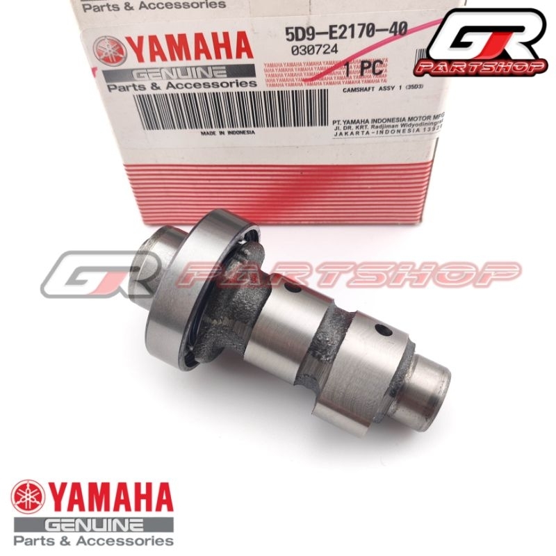 NOKEN AS 5D9 VEGA ZR ORIGINAL YAMAHA ORI YGP CAMSHAFT ASSY VEGA-ZR BEARING NOKEN AS LAHER LAKER BERI