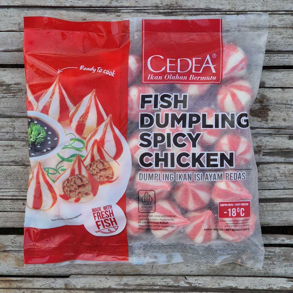 

Cedea Fish Dumpling Spicy Chicken 500gr