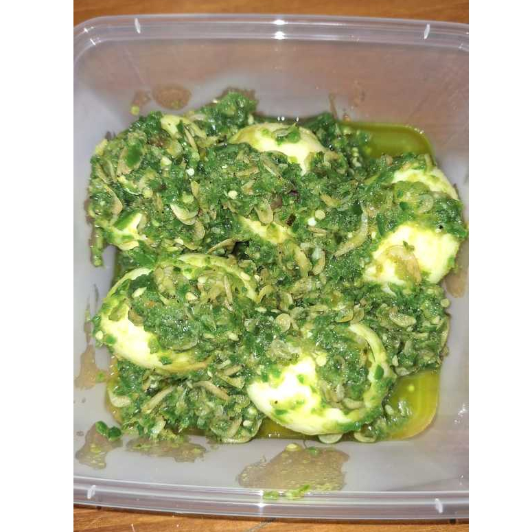 

MAMANIA KITCHEN - TELUR BULAT CABAI IJO 5 BUTIR - HALAL ENAK NIKMAT