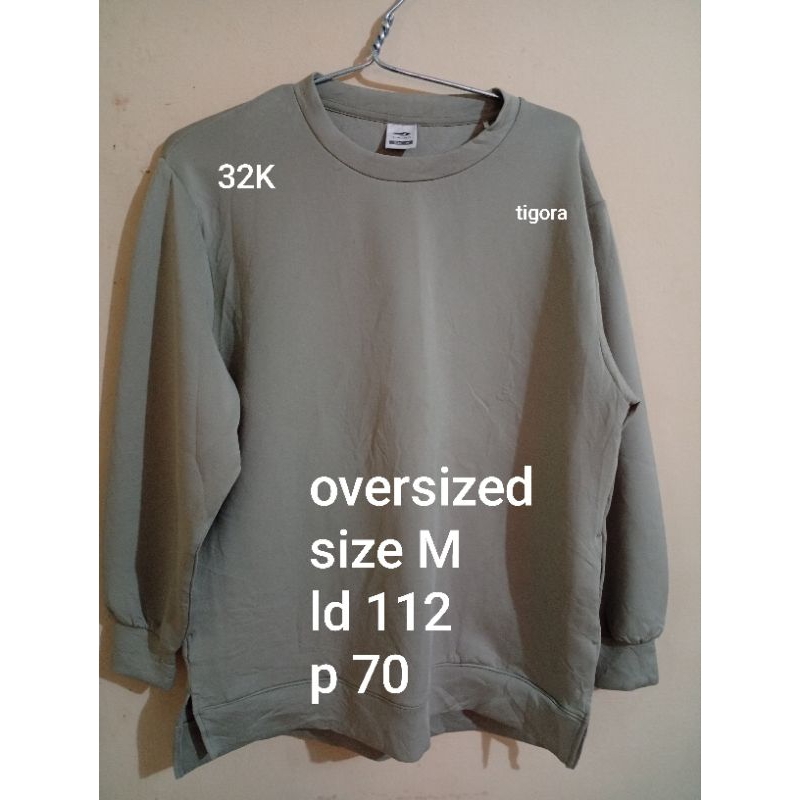 tigora oversized crewneck