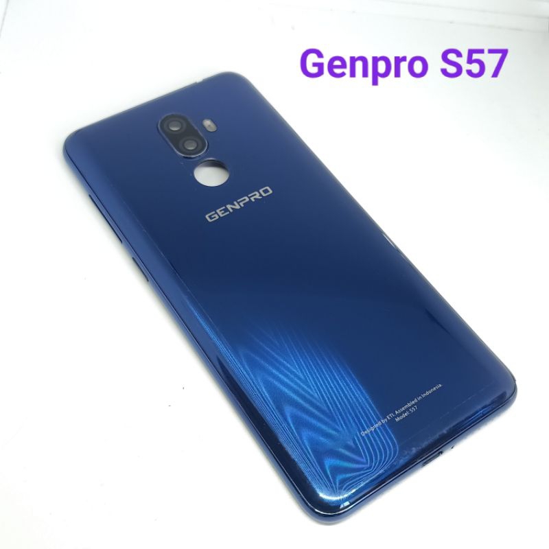 Backdoor tutup belakang Genpro S57 Original Copotan minus tombol volume tidak ada sesuai foto